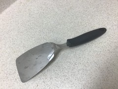 Unbranded Stainless Flexible All Metal Blade Spatula Flipper Turner 11.5”