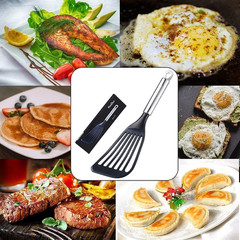Nylon Fish Spatula – LFGB Certified, Nonstick, Dishwasher Safe, 410°F