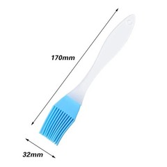 4/1PCS Silicone Barbecue Brush Pastry Grill Bread Oil Brush Split Type High Temp
