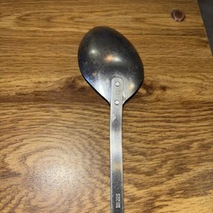 Unbranded 13″ Stainless Spoon with Black Composite Made in USA
