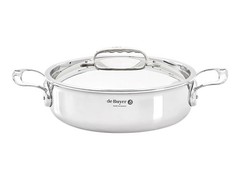 De Buyer Affinity Low Pot with Lid 24cm Pot / Pan DB3741-24