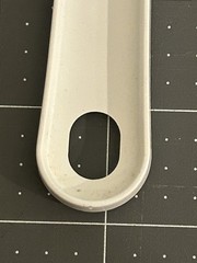 Vintage Tailor Made 2 Slot Spatula Turner Flipper Nylon Plastic White Taylor