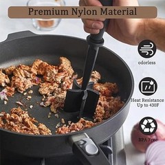 Meat Chopper Mix Chop Chef Masher Pampered Spatula Blades Kitchen Mixer Heat Res