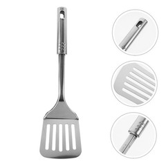 Stainless Steel Hollow Long Handle Heat Stainless Steel Spatula Turner Kitchen