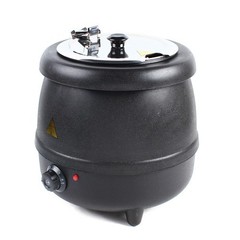 10L Commercial Electric Soup Kettle Warmer Restaurant Countertop Pot