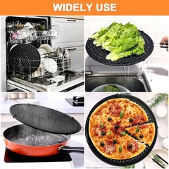 Splatter Screen for Frying Pan, Grease Splatter Guard, Heat-Resistant Splatter G
