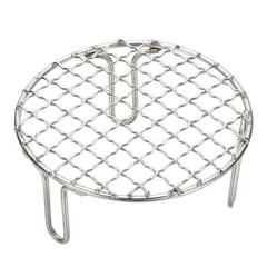 5 Inch Round Cooking Rack Stainless Steel BBQ Grill Baking Rack with Legs