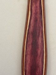 Island Bamboo Pakka Wood 12” Rainbow Spatula Turner Red Purple Utensil