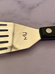 MIU Fish Spatula Stainless Steel Flexible Polished Metal Corrosion Resistant