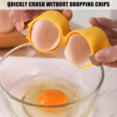 Egg Cracker Tool Egg Breaker Manual Shell Separator Kitchen Tools for Baking