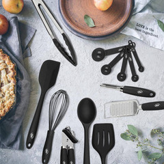 Silicone Red Kitchen Utensil (Set of 24)