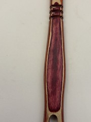 Island Bamboo Pakka Wood 12” Rainbow Spatula Turner Red Purple Utensil