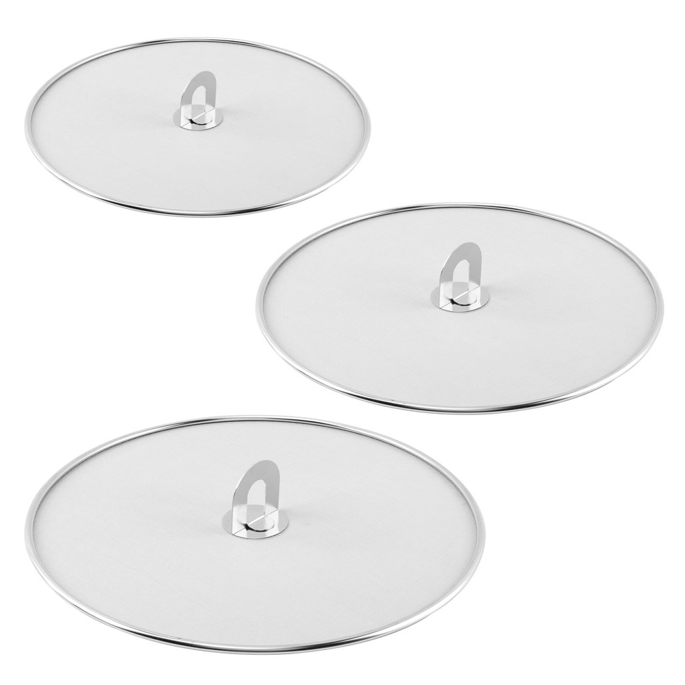 Splatter Screen 3 Pack 13 in 11.5 in 10 in Stainless Steel