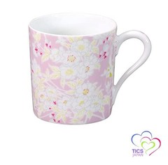 Okura Art China [Okura Art China x Chiso] Sunlight-Bathed Pink Mug Coffee Tea