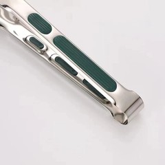 Stainless Steel Steak Clamp Food Bread Meat Clip Tongs BBQ Kitchen Cooking Tools