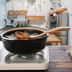 Teak Wood Ladle Set – 3 Sizes with Back Hooks for Soup, Cooking, Serving & Stirr
