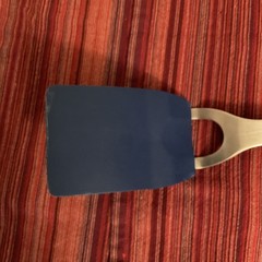 MIU FRANCE Blue Silicone and Stainless Steel Spatula Turner