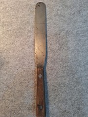 Unbranded Stainless 4″ Spreader Spatula With Wood Handle U.S.A. Possibly Dexter
