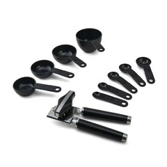 KitchenAid 15-Piece Tool and Gadget Kitchen Utensil Sets in Black