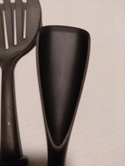 Lot Of 4 Utensils Silicone Black Silver 2 Circulon, 1 Staub & 1 Unbranded