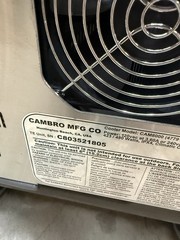 Cambro PCUHC615 Pro Cart Ultra™ 110V Tall, Hot Top/Cold Bottom LOT OF 4 TESTED