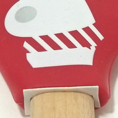 Sur La Table Tovolo Spatulart Christmas Silicone Spatula Set 2pc Reindeer Red