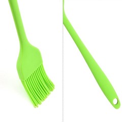 Silicone Oil brush, for BBQ Kitchen Cooking Baking and Grilling (4 PCS,Rose red)