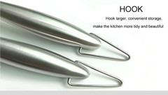 Honglida Premium Silicone Wok Turner BPA Free 600ºF Spatula Stainless Steel H…