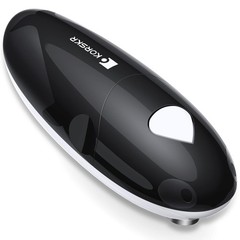 Electric Can Opener, Opener for Seniors, Suitable Any Size L, Black