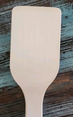 Vtg Rubbermaid White 1971 Spatula Flipper Hard Plastic 12.5” Cottagecore