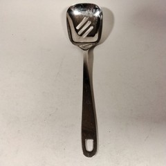 Stainless Steel 18/8 Slotted Spoon Unbranded