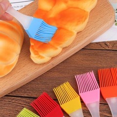 6Pcs Silicone Basting Pastry Barbecue oil Brush for BBQ Basting Kitchen Party US