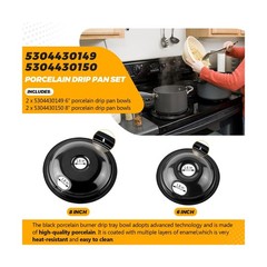 2026 MP22YA Electric Range Burner Element Unit Set with 330031 Rang… Fast Ship