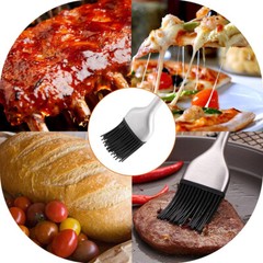 Basting Brush Grilling BBQ Baking, Pastry and Oil Stainless Steel Brushes