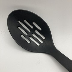 Black Nylon Slotted Cooking Spoon Made In China