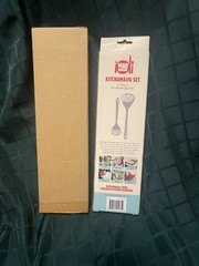Mad Hungry Kitchamajig 2-Piece Set. NIB & Gray, Red or Aqua Colors