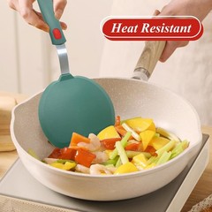 Cookware Pan, Heat Resistant 600°F, Thin Flexible Cooking Spatula for Kitchen