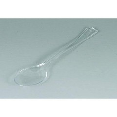 Elegant Mini Appetizer Spoons for Tasting Parties Plastic Tiny Tasters