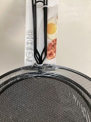 Splatter Screens Set Of Three 8” 10” 13” for Frying Pan Fine Mesh Grease