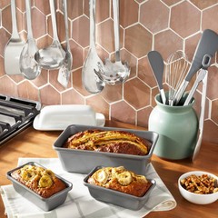 10pc Stainless Steel Kitchen Utensil Set Silver – Figmint: Dishwasher-Safe