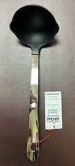All-Clad Stainless Steel 6 oz. Round Ladle, Black Silver Brand New With Tags