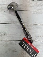 All-Clad Cook & Serve Stainless Steel Ladle, 9.5 inch, Silver, NEW