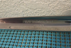 18/8 Stainless Steel LONG Sturdy LADLE 13″, Hangable (China)
