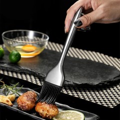 Basting Brush Grilling BBQ Baking, Pastry and Oil Stainless Steel Brushes