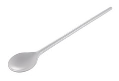 Gourmac 12″ Melamine Round Mixing Spoon, White (3522WH)