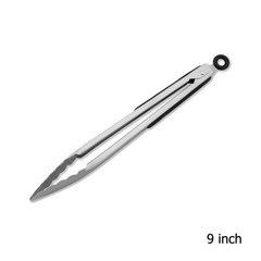 304 Stainless Steel Kitchen Cooking Tongs, 9″ and 12″ 16″