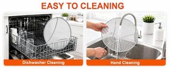 Splatter Screen for Frying Pan 13 Inch – Stainless Steel Grease Splatter Guard –