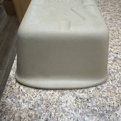 Pampered Chef Stone Loaf Meatloaf/Bread Baking Bread Pan #010802 USA 11”x 6 1/8”