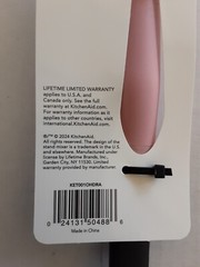 KitchenAid Soft Grip Solid Turner – Dried Rose (Darker Pink) KET001OHDRA