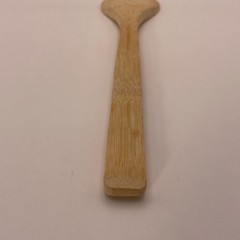 Pampered Chef Spoon Bamboo Wooden Kitchen Tools Mixing Cooking Baking 12″ Round